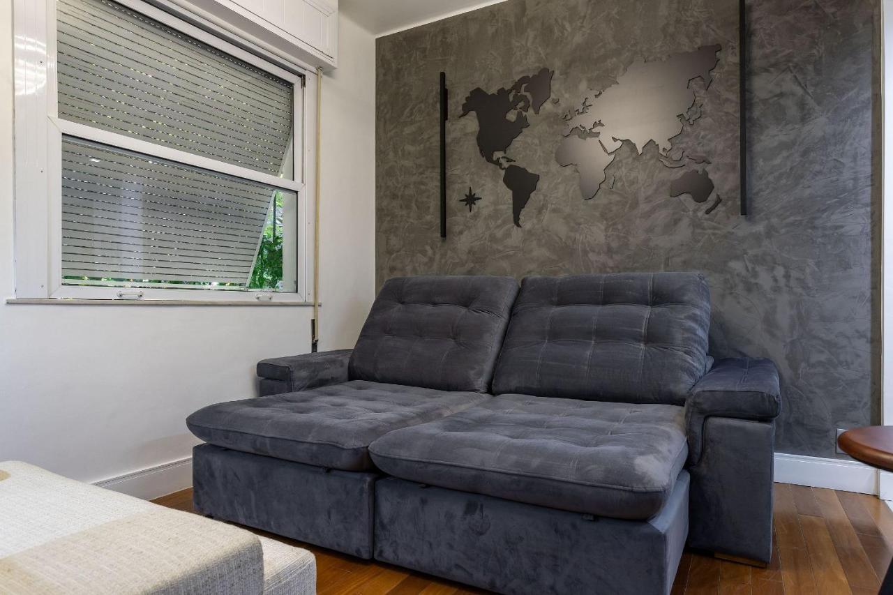Apt Charmoso Completo Com Ar Condicionado No Leblon Rio de Janeiro Exterior photo