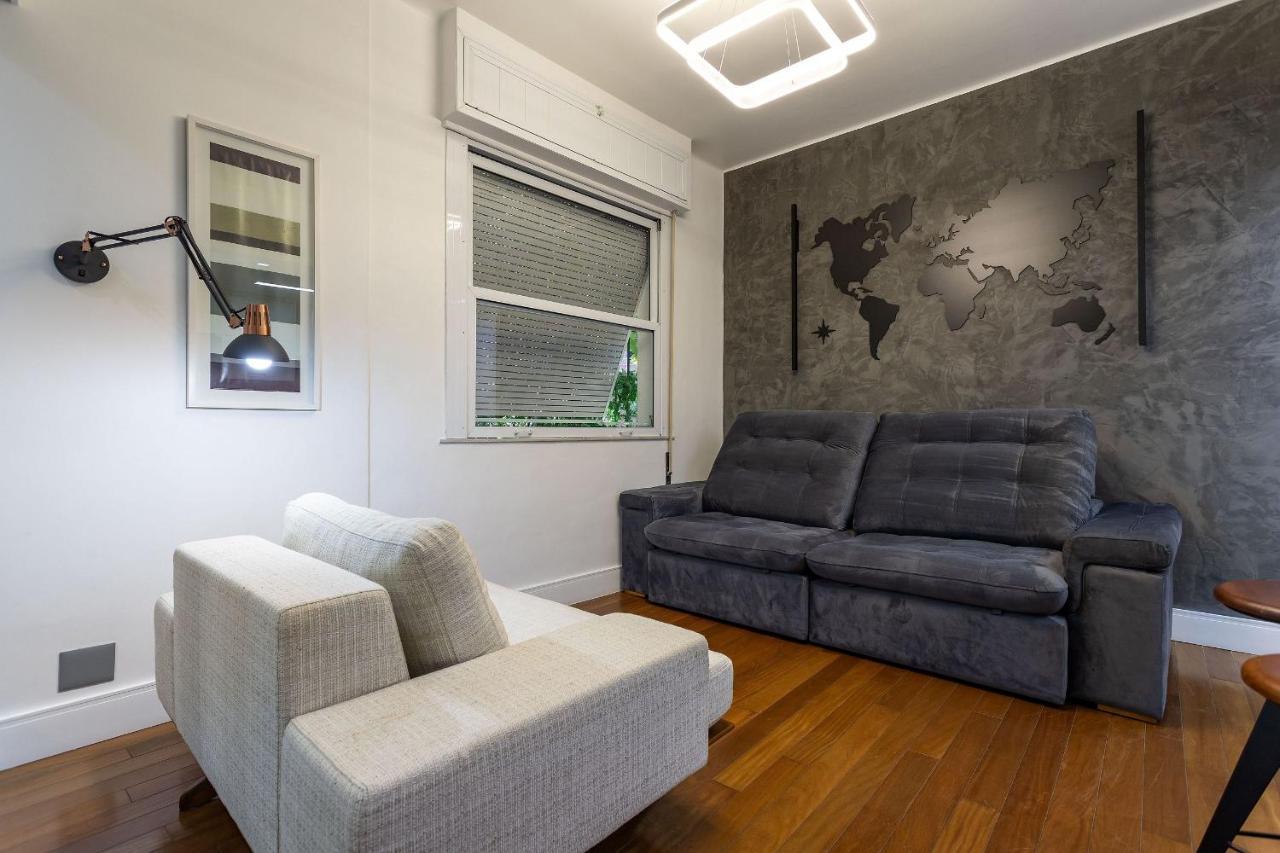 Apt Charmoso Completo Com Ar Condicionado No Leblon Rio de Janeiro Exterior photo
