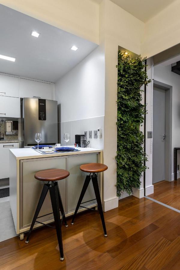 Apt Charmoso Completo Com Ar Condicionado No Leblon Rio de Janeiro Exterior photo