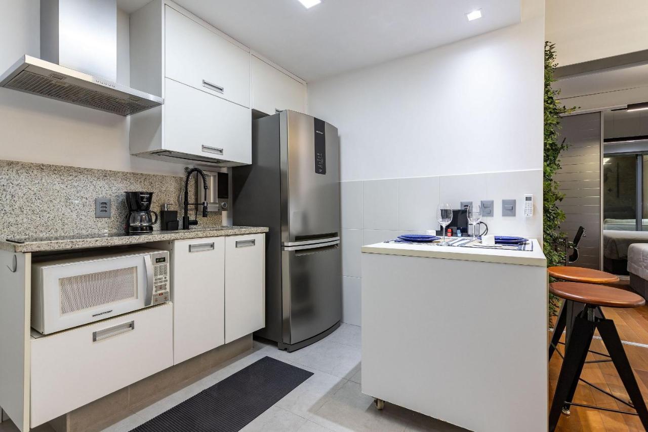 Apt Charmoso Completo Com Ar Condicionado No Leblon Rio de Janeiro Exterior photo
